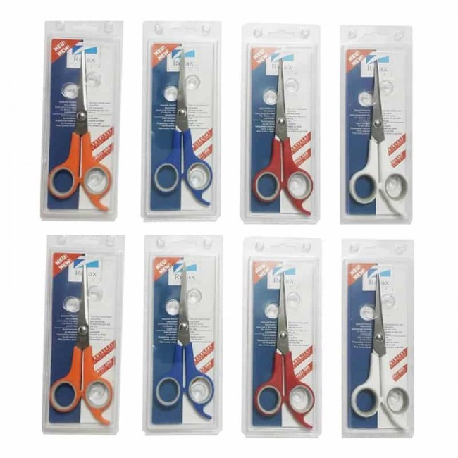 قیچی آرایشی  یا آرایشگری دم دار ریلکس ۸ عددی OHGC-012