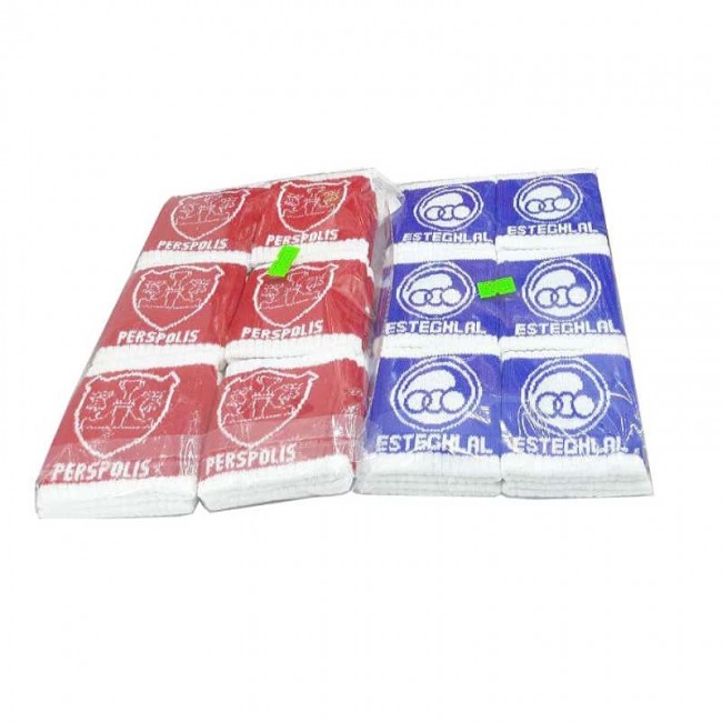 مچ بند ورزشی کشی باشگاه فوتبال پرسپولیس بسته ۱۲ عددی OHMB-001