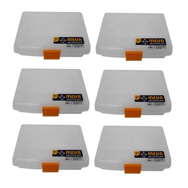 ارگانایزر ۷ اینچ Mehr مهر پلاستیک ۶ عددی OSOR-001
