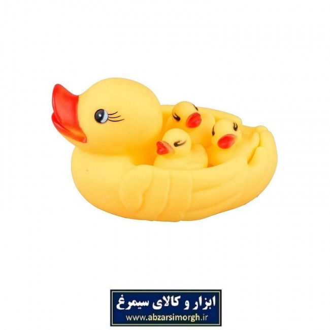 عروسک حمام طرح اردک ۴ عددی TOR-001