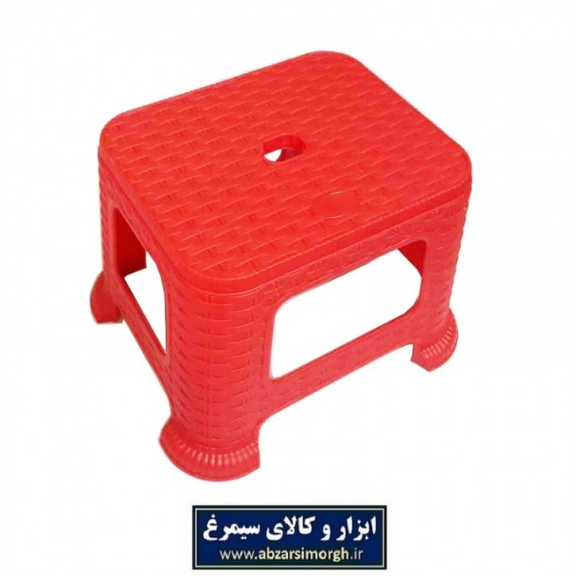 چهار پایه کوتاه حصیر بافت مدل ۸۶۵ ناصر پلاستیک PCP-001