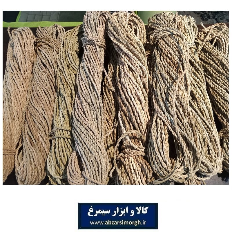 طناب حصیری و حصیر بافی محصول نخل قطر 4mm و طول 45m صنایع دستی جنوب ایرانHWK-037