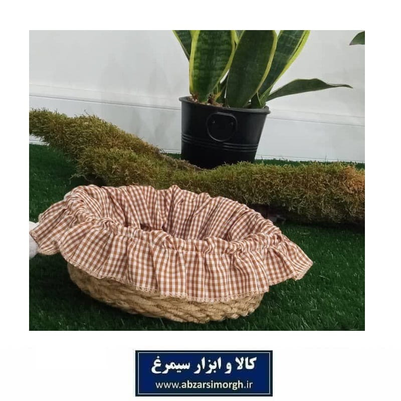 سبد حصیری نان و سبزی صنایع دستی و سنتی شمال HWK-049