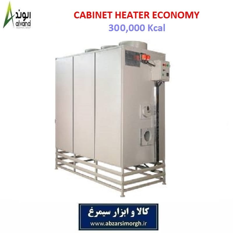 هیتر کابینتی 300 هزار کیلو کالری برند الوند Alvand