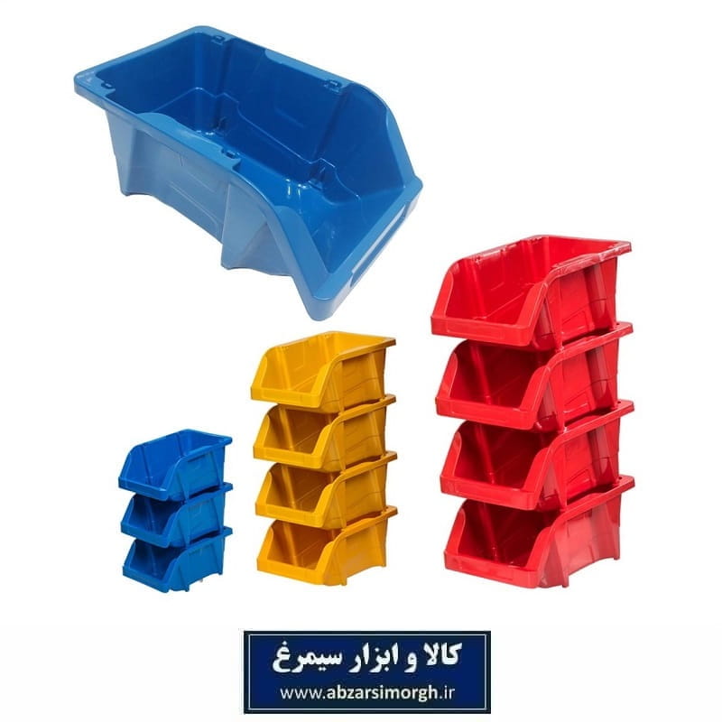 پالت پلاستیکی پیچ و مهره 14*19*30 سانتیمتر