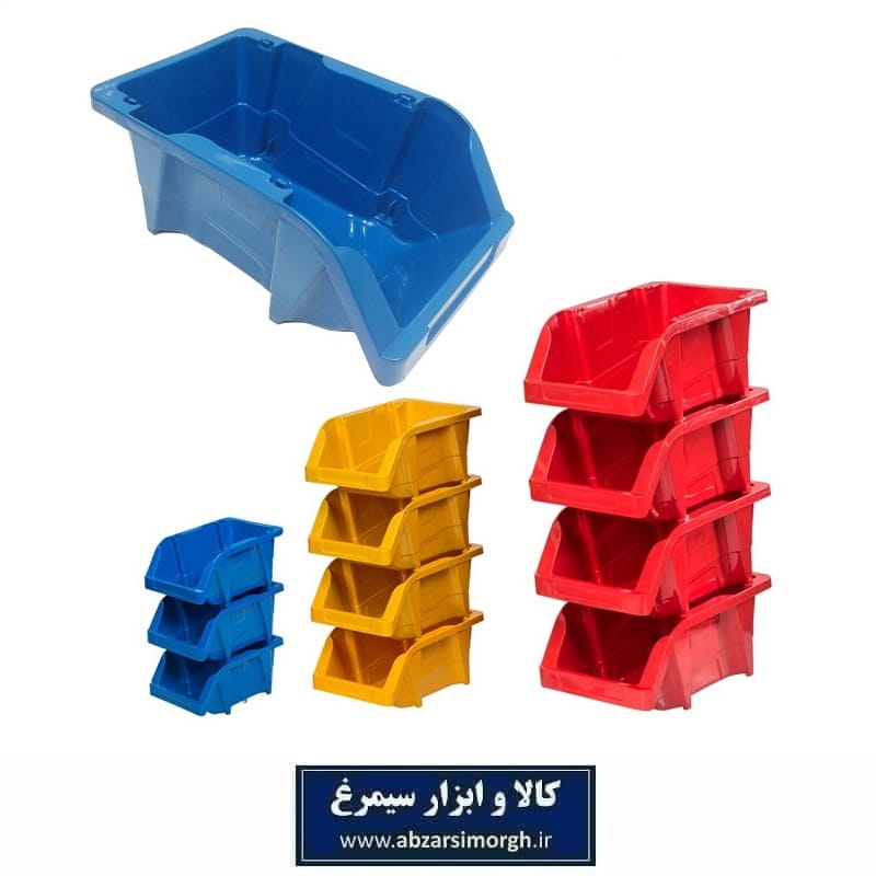 پالت پلاستیکی پیچ و مهره 15*21*37 سانتیمتر