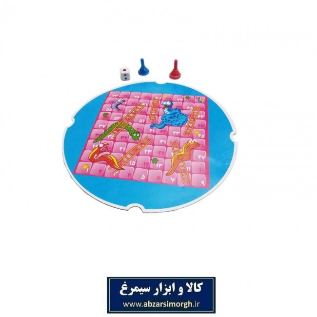 بازی مار و پله پلاستیکی ۱۵ سانت TBF-002