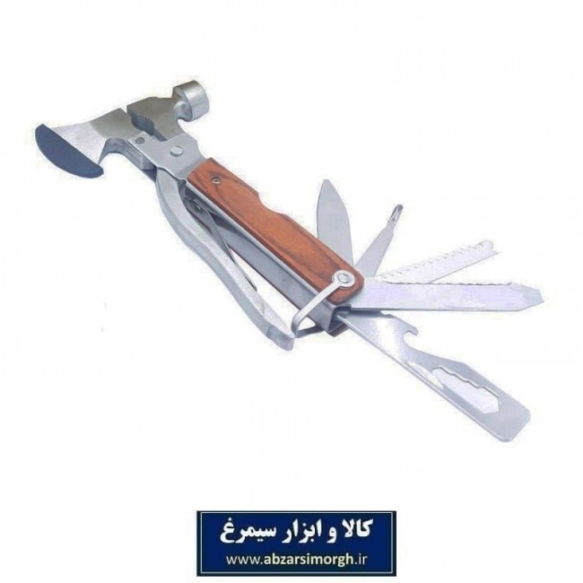 ست ابزار چند کاره - ابزار کمپینگ چکش و تبر چند کاره HAC-002