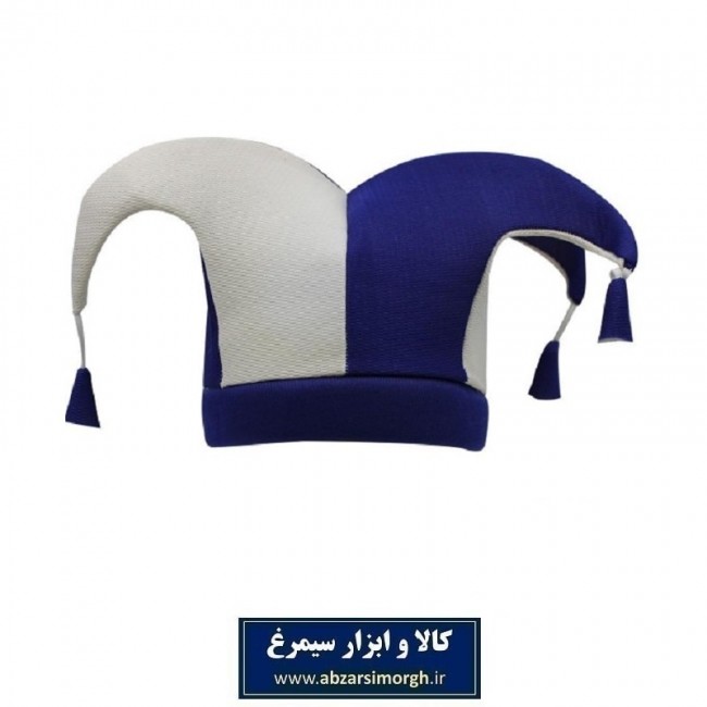کلاه هواداری باشگاه فوتبال استقلال رنگ سفید و آبی + پیکسل هدیه VKH-002