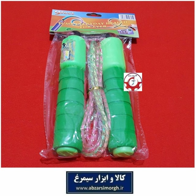 طناب ورزشی دسته پلاستیکی روکش فوم دار Nine Feet شماره انداز  VTV-002