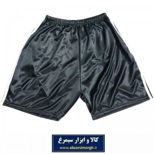 شورت و شلوارک ورزشی مردانه و پسرانه 3 خط طرح آدیداس رنگ مشکی فروش تک و تعداد VLV-006G