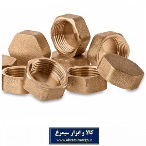 اتصالات برنجی - درپوش یا کپ کور کن 1/2 تو دنده لوله کشی و تاسیسات SBF-020