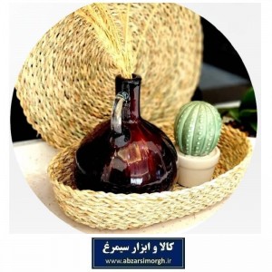 سبد حصیری بیضی سایز بزرگ HWK-028
