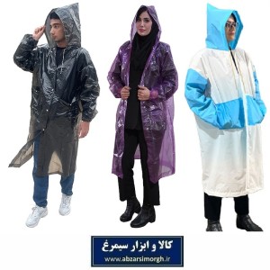 پانچو و بارونی نایلونی زرنگین مدل دیپلمات طبیعت گردی، کوهنوردی و کمپینگ کلاه دار