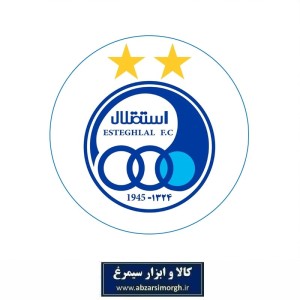 استیکر هواداری باشگاه فوتبال استقلال Esteghlal پشت چسب دار PLE-001