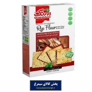نان بیسکوئیت رژیمی اورنگ Orang بدون شکر چاودار با جعبه