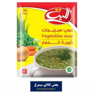 سوپ سبزیجات نیمه آماده Elite الیت 75 گرم تاریخ مصرف 1406