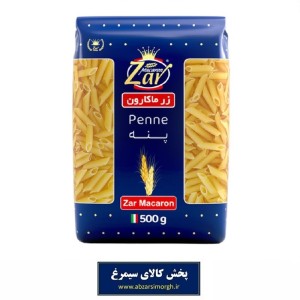 ماکارونی فرمی پنه Pene زر ماکارون 500 گرم تاریخ مصرف 1406