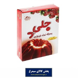 پودر ژله توت فرنگی با ویتامین ث دراژه 100 گرم