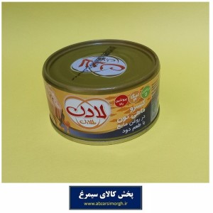 کنسرو تن ماهی لادن طلایی درب آسان بازشو 180 گرم با طعم دود تاریخ مصرف 1406