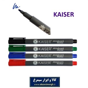 ماژیک وایت برد قلمی KAISER کایزر SK881 رنگ آبی، مشکی، قرمز، زرد ، سبز، صورتی، قهوه ای و ...