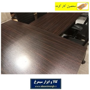 میز اداری چوبی تی T شکل جلسات