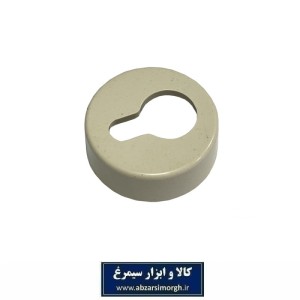 بست پشت قابی گرد پلاستیکی 2 سانت سفید LLO-018
