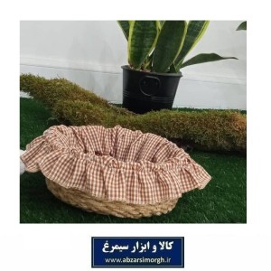 سبد حصیری نان و سبزی صنایع دستی و سنتی شمال HWK-049