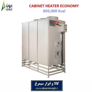 هیتر کابینتی 300 هزار کیلو کالری برند الوند Alvand