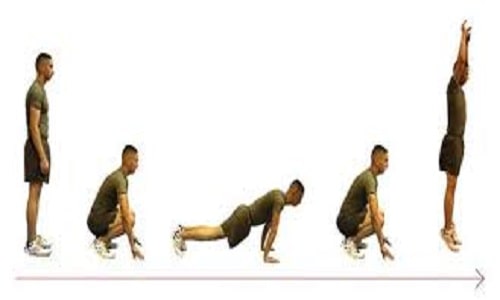 تمرین برپی Burpees