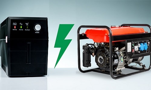 تفاوت ups یو پی ااس با دیزل ژنراتور