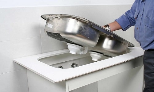 تعویض سینک ظرفشویی آشپزخانه