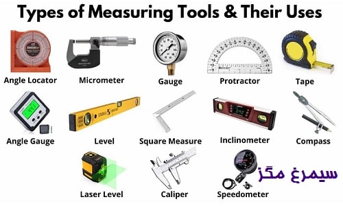 measuring tools & devices ابزار و دیوایس های اندازه گیری و سنجش