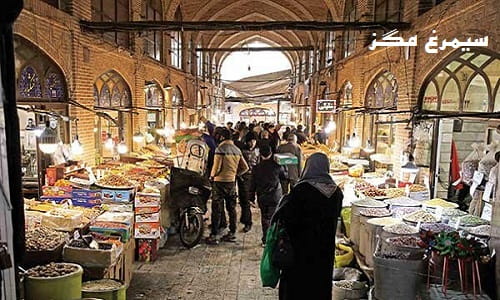 فروش آجیل در چارسوق بازار بزرگ تهران