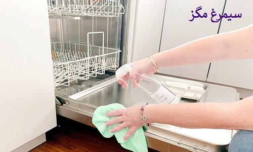 نظافت و تمیز کردن ماشین ظرفشویی