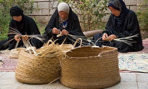 ابزار و روش کار حصیربافی جنوب ایران