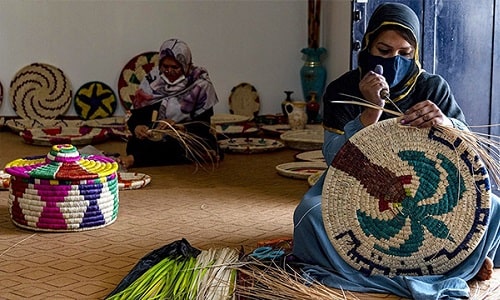 ویژگیهای ظاهری محصولات حصیری جنوب