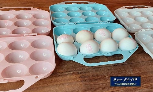 لوازم پلاستیکی آشپزخانه - جا تخم مرغی 12 عددی