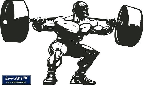 زانو بند ورزشی بدنسازی اسکوات Bodybuilding Squat