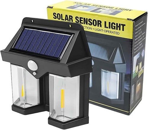 لمبة حايط شمسية بموديل Solar Sensor Light CL-228