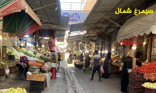 چهارشنبه بازار مرکز خرید سنتی قائمشهر