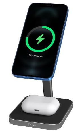 پایه شارژ وایرلس 2 در 1 برند Force Power