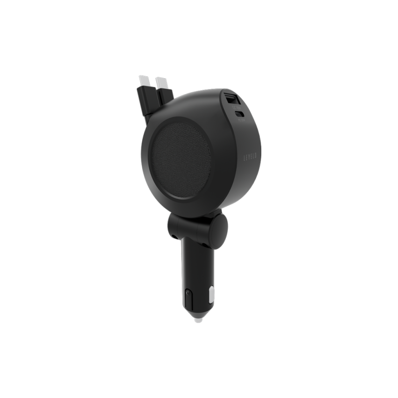 شارژر فندکی 4 در 1 برند LEVELO مدل Orbis