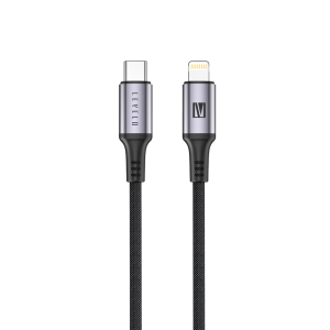 کابل شارژ USB-C to Lightning برند LEVELO مدل otto