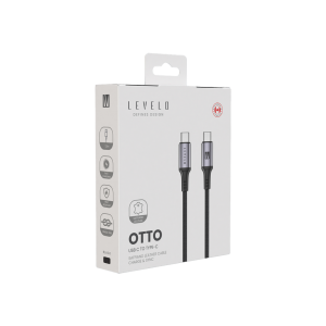 کابل شارژ USB-C to Type-C برند LEVELO مدل otto