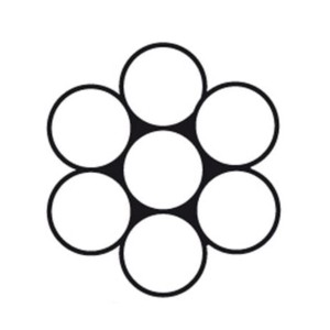 فولادی گالوانیزه 7×1