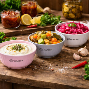 کاسه کارین مدل ماست خوری بسته 6 عددی