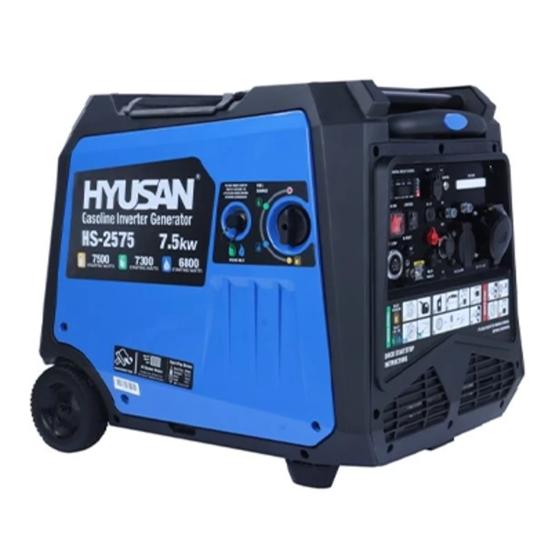موتور برق (ژنراتور) سایلنت 7.5 کیلو وات 3 سوخت مدل HS2575 هیوسان