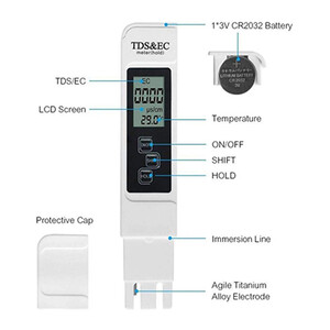 دستگاه EC/TDS/TEMP سنج HM