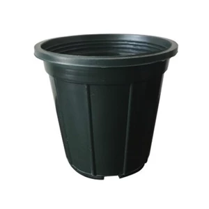 گلدان مشکی سطل 3